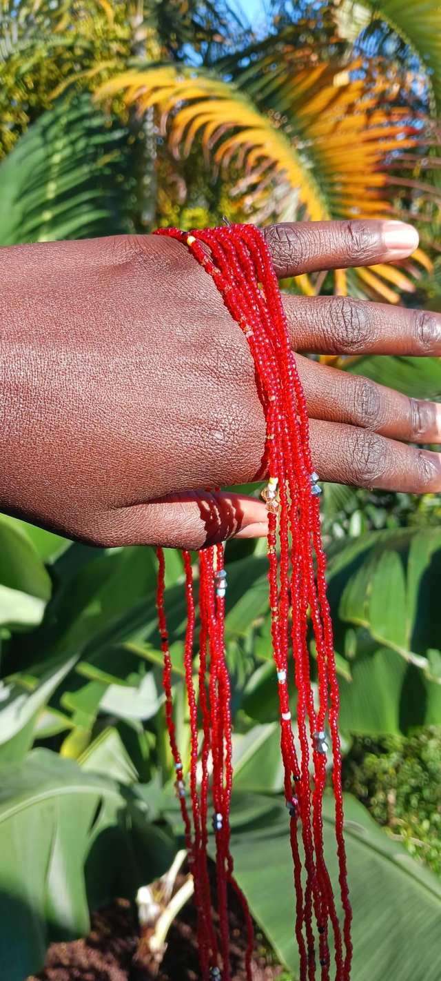 Baya, perles de reins, Fait main