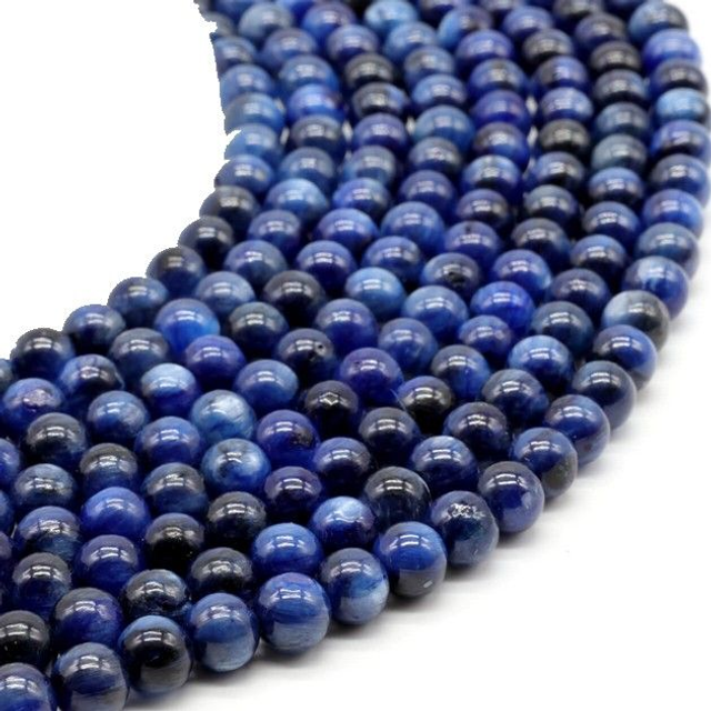 "Cyanite" - fil de perles