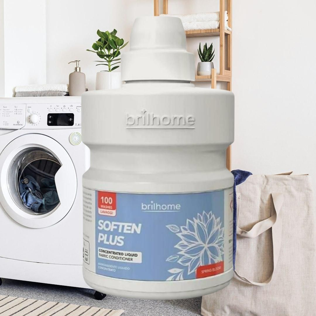 Brihome Soften Plus Fabric Conditioner – Concentrated 500ML | Fragrance & Laundry

