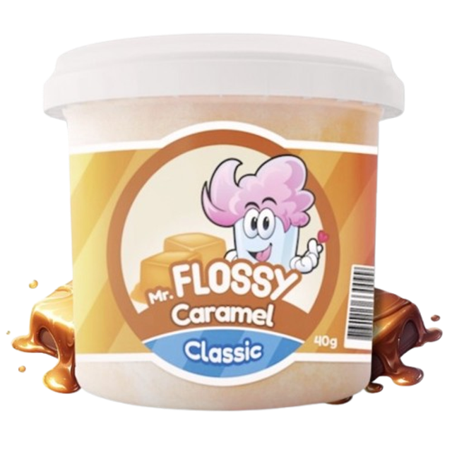 Mr Flossy Barbe à papa Classic Caramel 40 Gr