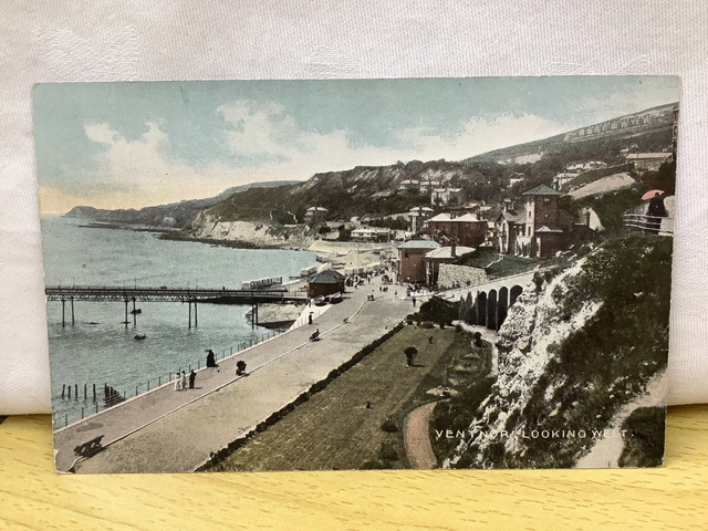 Ventnor, Looking West, Isle of Wight, The National Series Vintage postcard. Our Ref No. R869 £2.25