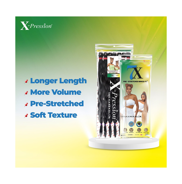 Xpression 7X Pre-Stretched Braid 52&#039;&#039;