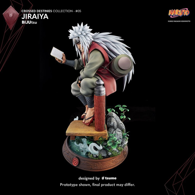 🐸(Preordine Consegna stimata T3/26-T4/26) Jiraiya-Statua Bijutsu-Naruto-Tsume Art📜Paga in 3 Rate Senza Interessi con PayPal! (Anche a rate! 👇)