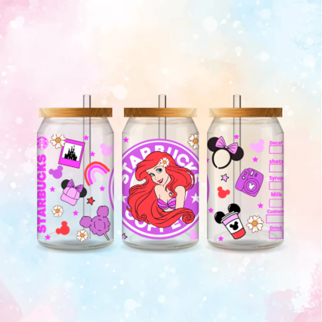 Verre cannette givré Starbuck Ariel