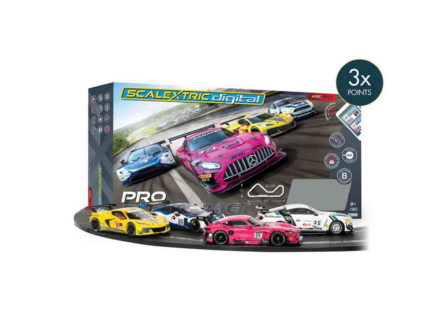 coffret Digital - ARC PRO Pro Platinum GT Race Scalextric C1436M 1/32