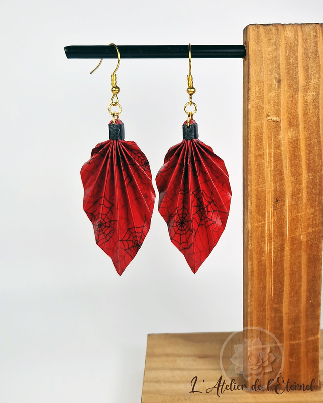 Boucles d'oreilles Leaf Halloween