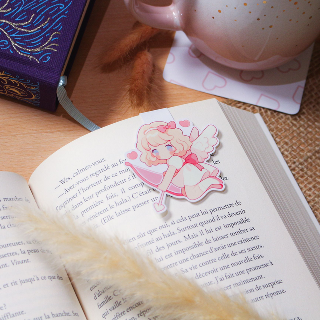 Saint Valentin - Marque-Pages Magnétique - Cupidon