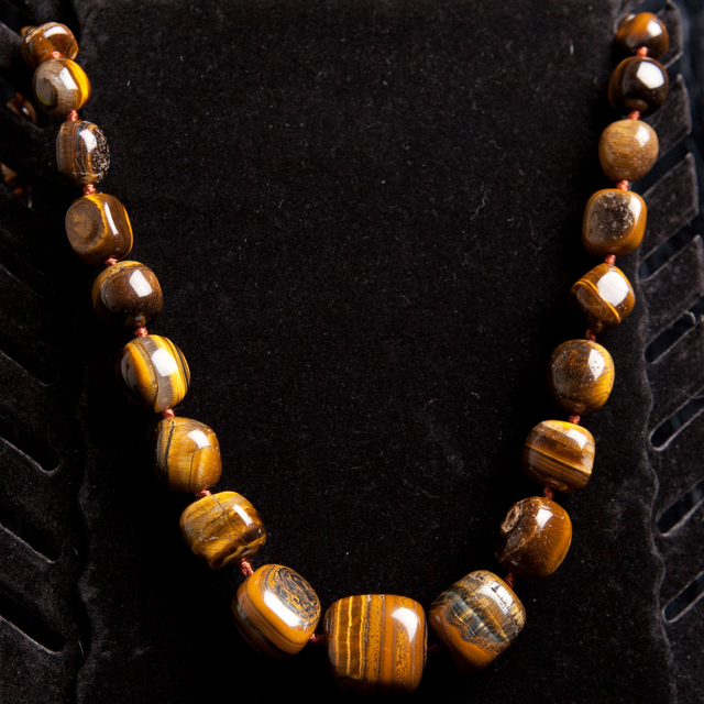 Collier oeil de tigre