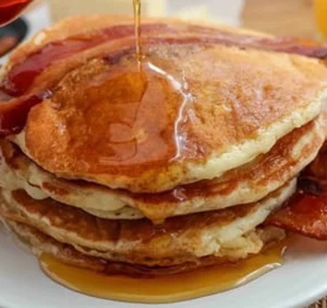 Pancakes with Bacon