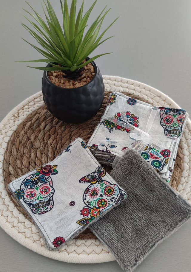 Lingettes grandes x7 tête de mort 