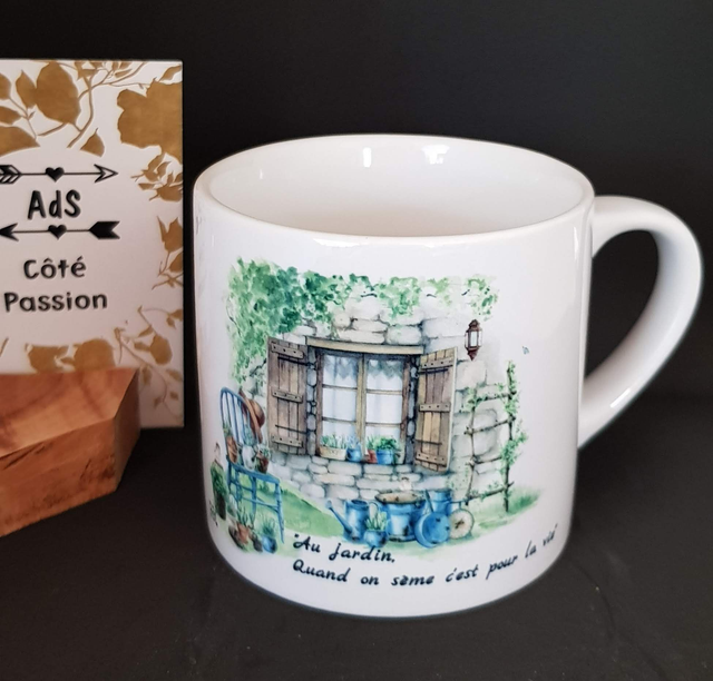 Mug moyen - L'amour au jardin