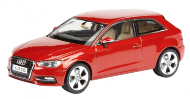 Audi A3 2012 Vulkanrot Schuco 1:43