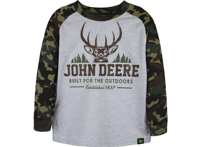 Sweatshirt für Kleinkinder mit Aufdruck „John Deere“