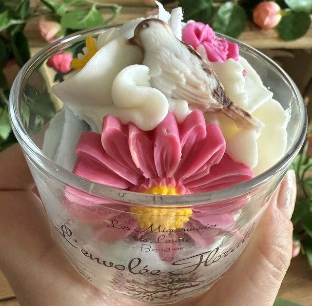 Bougie L’envolée Florale