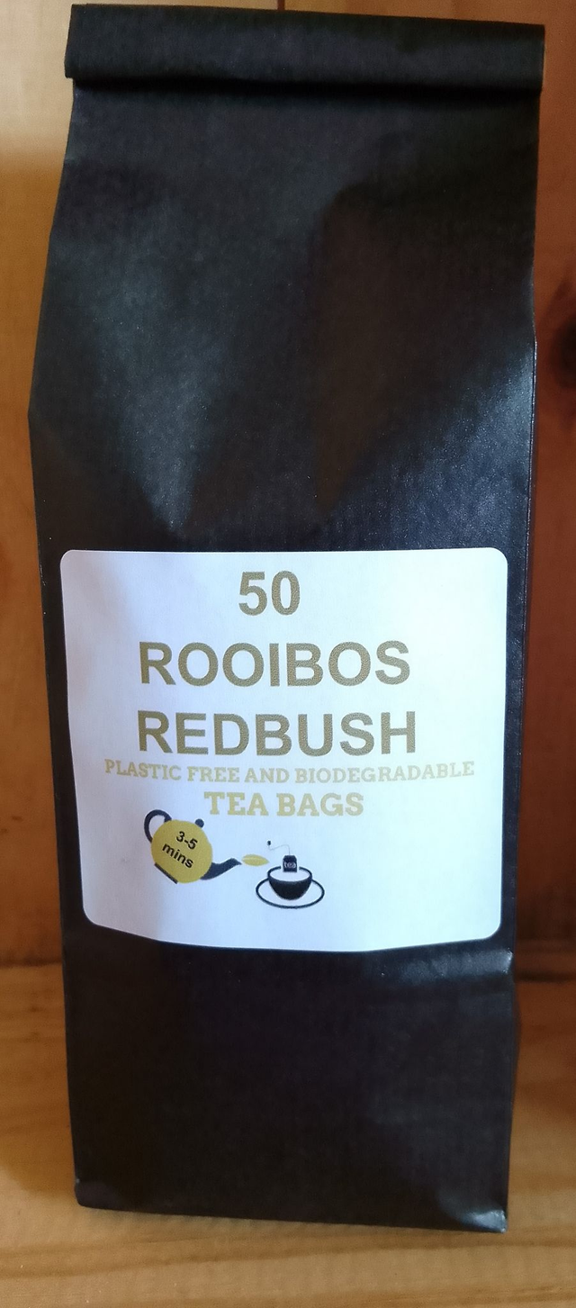 Rooibos Redbush Plastic Free and Biodegradable Tea Bags