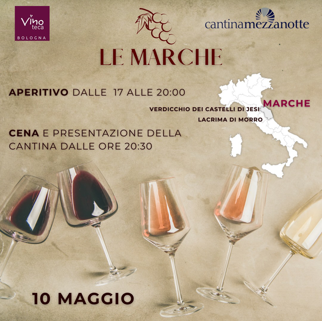 Marche wine tasting
