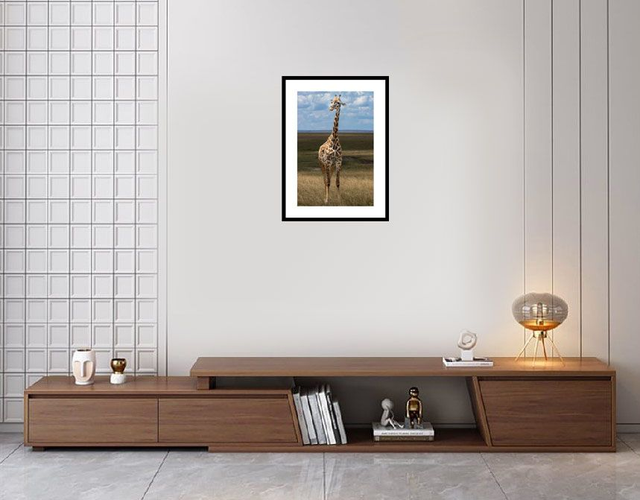 Girafe - réserve Masaï Mara - Kenya - ref: k-3165