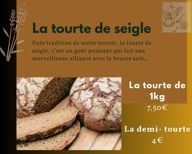 Tourte de seigle