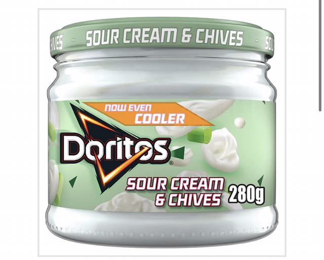 Doritos Cool Sour Cream &amp; Chives Sharing Dip 280g