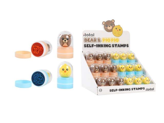 Timbrini Auto-Inchiostranti ITOTAL – BEAR &amp; PIO