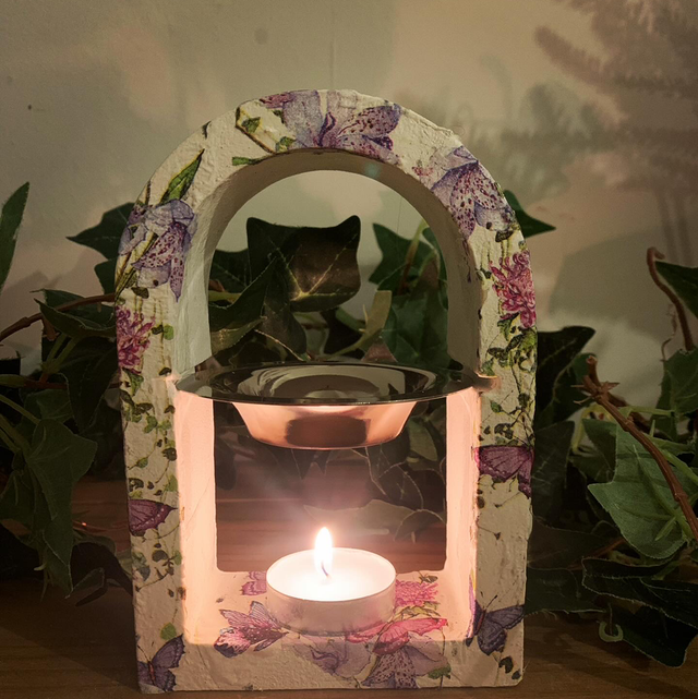 Butterfly Handmade bespoke oil burner (available in any design)