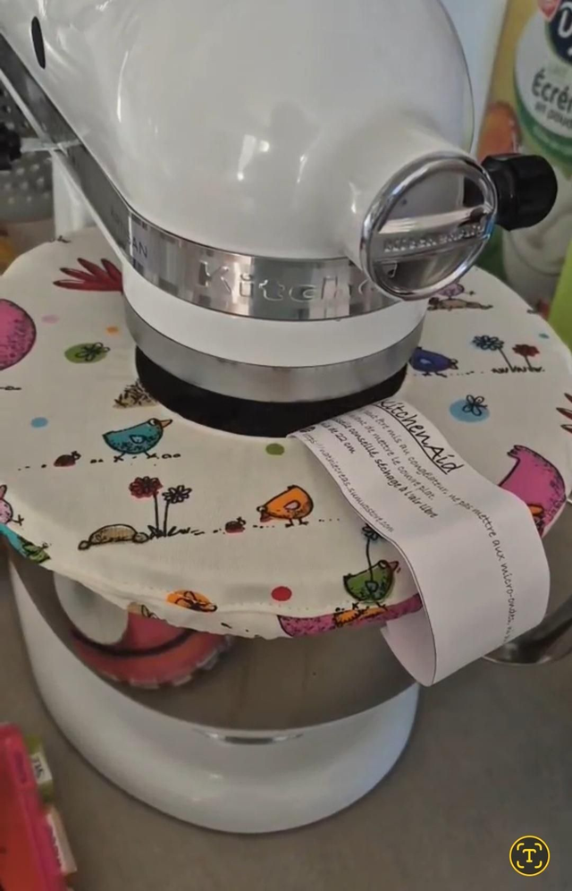 Couvre bol anti éclaboussures Kitchenaid
