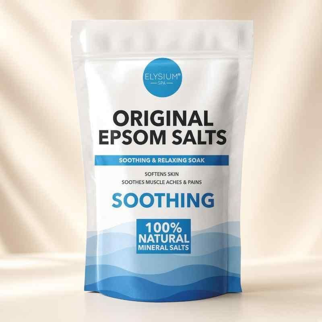 Elysium Spa Epsom Salts Original Natural – 450g | Bath & Body Care