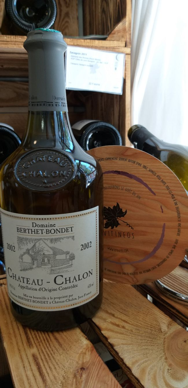 Château-Chalon 2002 - Blanc Sec Tranquille - Domaine Berthet-Bondet (Jean et Hélène Berthet-Bondet)