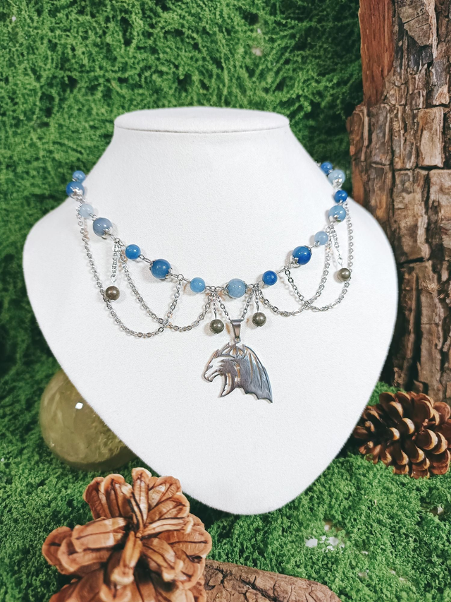 COLLIER - SAPHIRA (pièce unique)