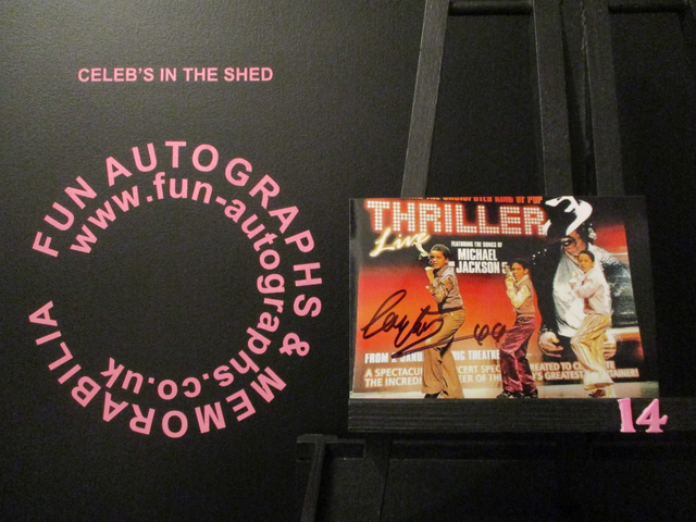 Layton Williams Authentic Autographed Thriller 6x4 Photograph (14)