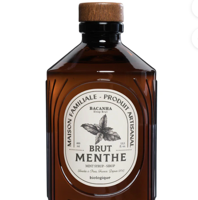 Sirop de menthe bio - Bacanha