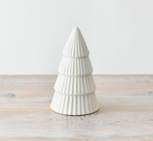 Glazed White Tree 11.7cm