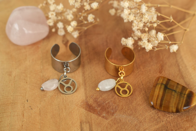 Bague Astro Taureau – Stabilité &amp; Sérénité