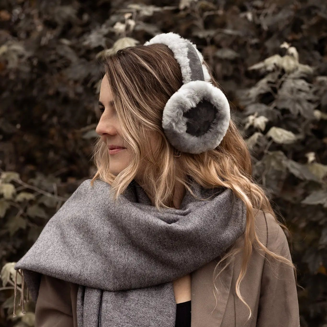 Cache oreilles en laine d'agneau