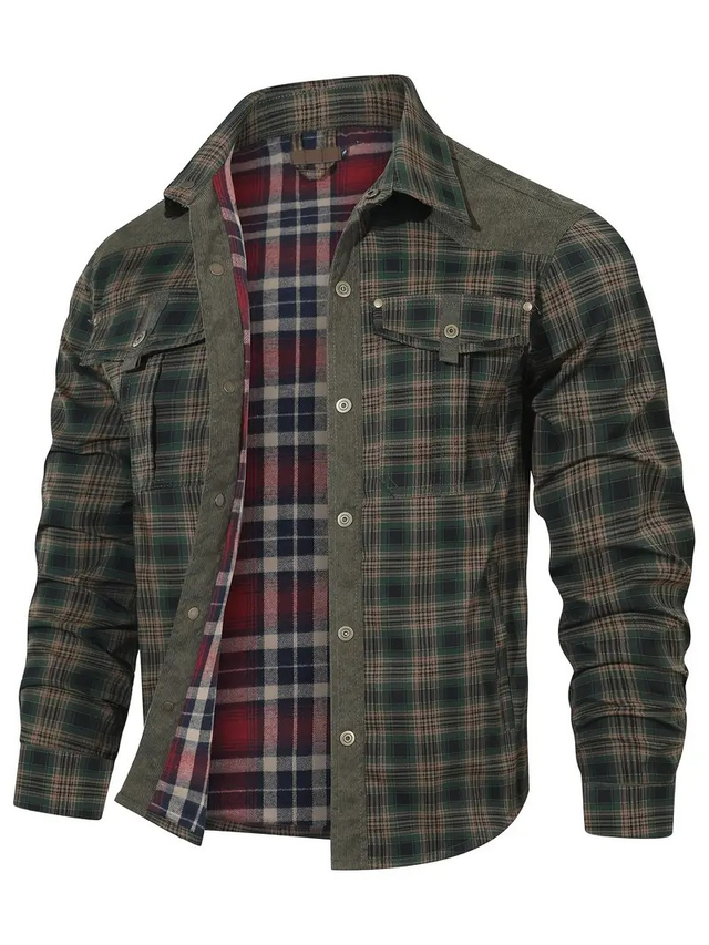 Men's Premium Plaid Jacket