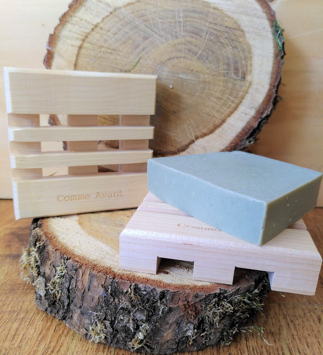 Comme Avant - Porte savon en érable