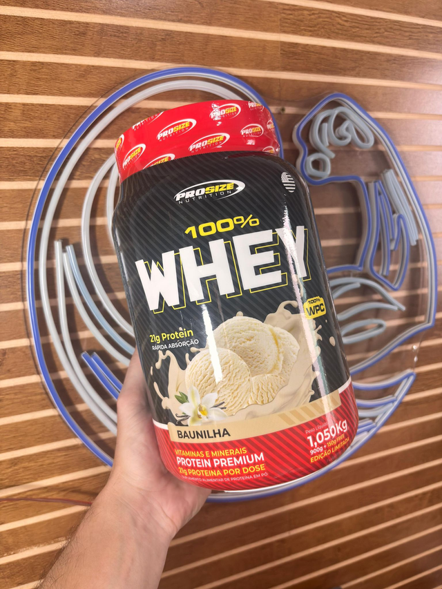 100% Whey (1.050kg) - Pro Size Nutrition
