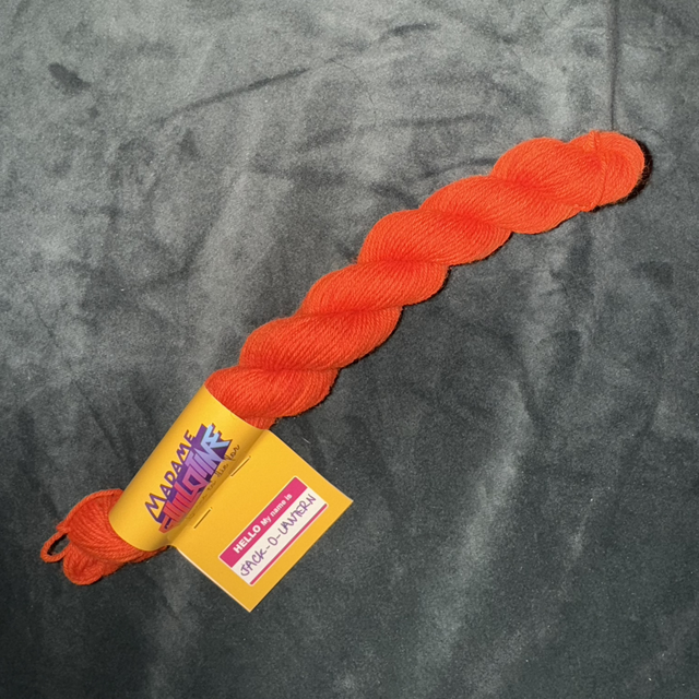 Jack-o-lantern — BFL Sock Mini 20g