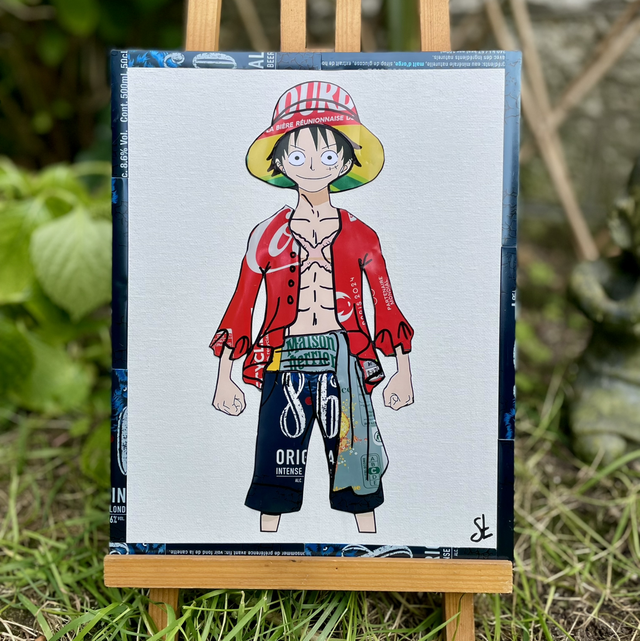 Tableau Luffy One Piece 