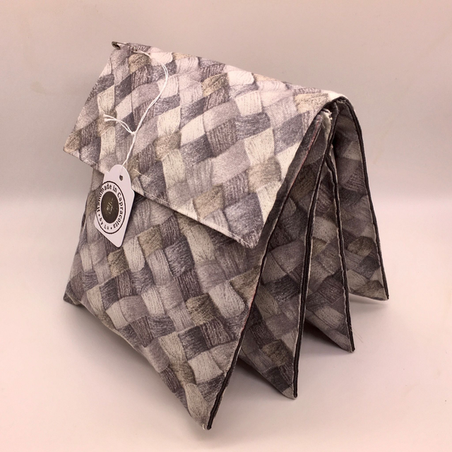 Astuccio a fisarmonica multitasche grande Capracotta Handmade