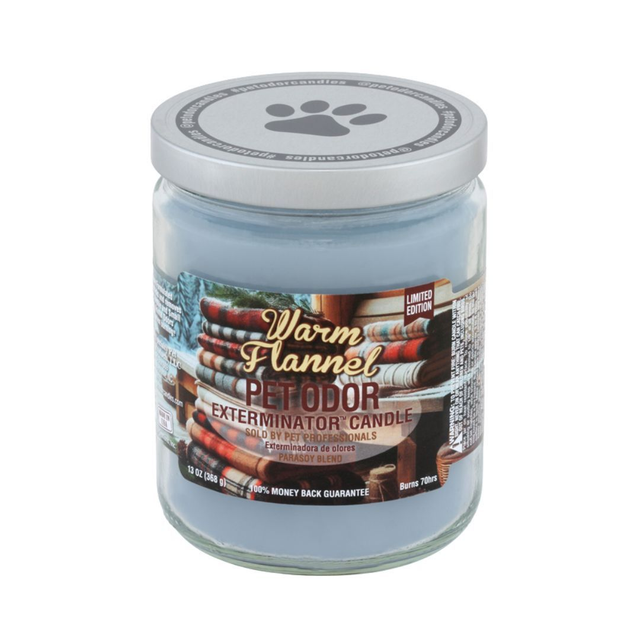 Pet Candle Jar - Warm Flannel (13oz)