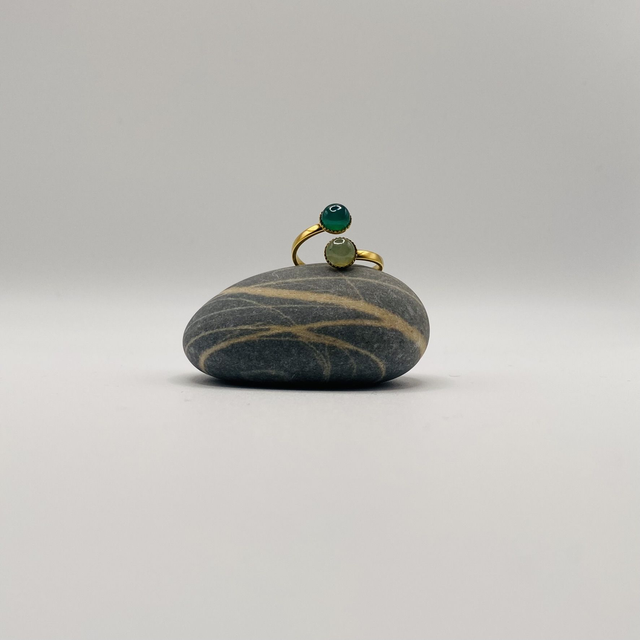 Bague Léa - aventurine