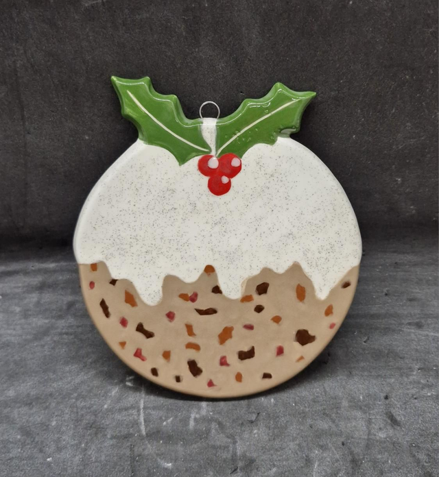 Christmas pudding decoration