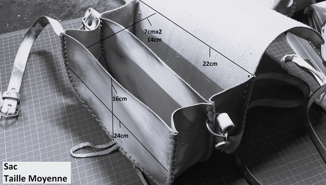 Sac taille M- Fougères