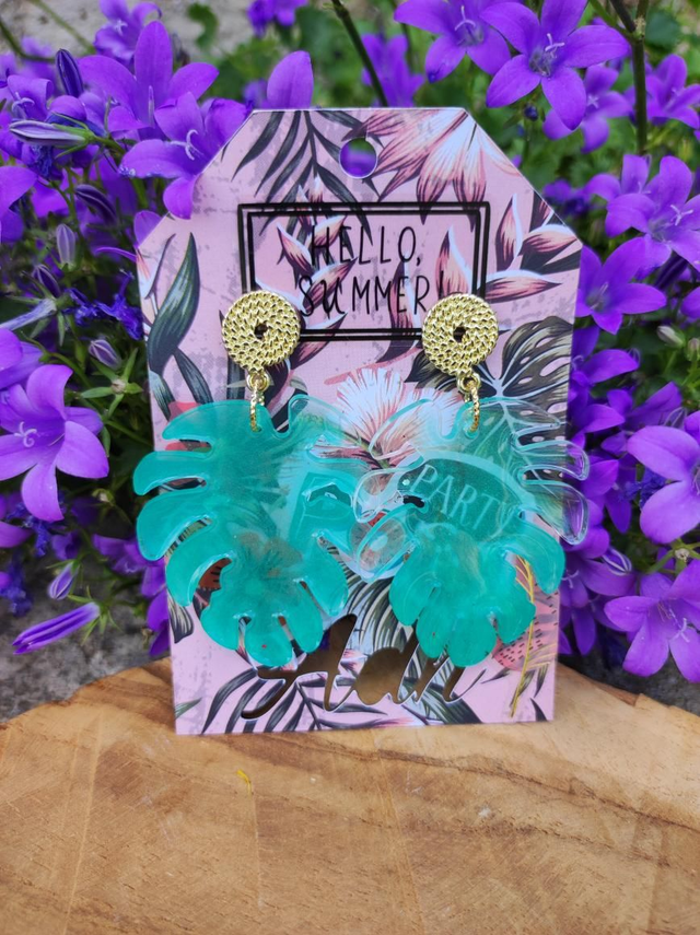 Boucles d&#039;oreilles &#039;Swimming Pool&#039;