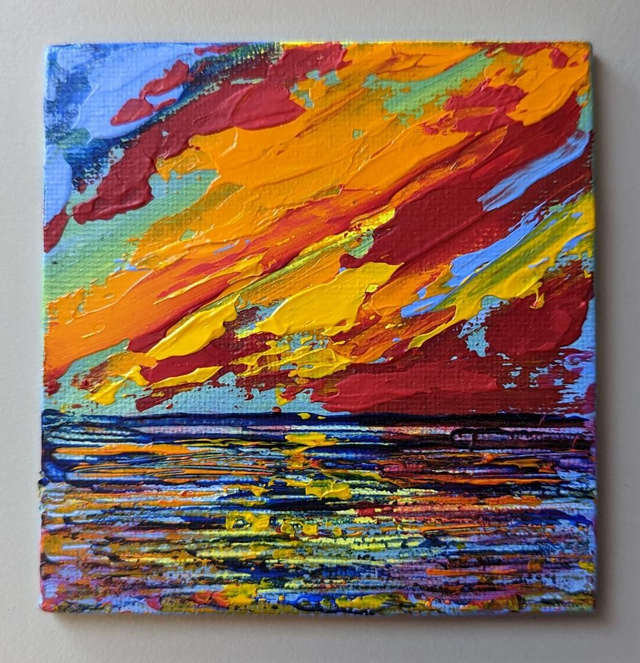 🔴 Marigold sky (mini)