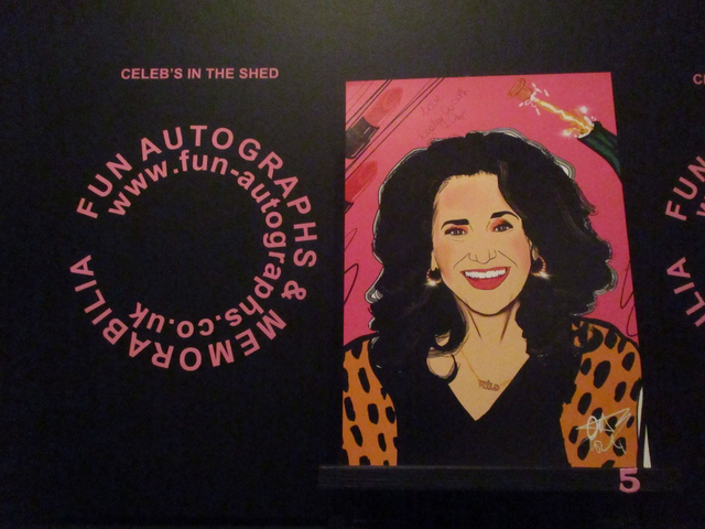 Lesley Joseph Limited Edition Signed A4 Comic Style Drawing Print (5)