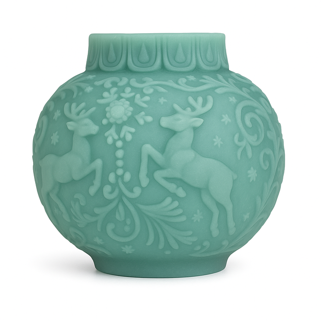 Deers 2 Bauble Scented Candle 