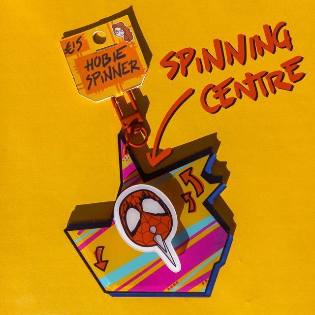 Spider Punk Spinner - Spiderverse - Stim Charm - [STIM-CHM-SP]