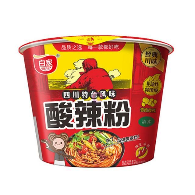 白家 BJ NA Potato Vermicelli Bowl Sour Hot